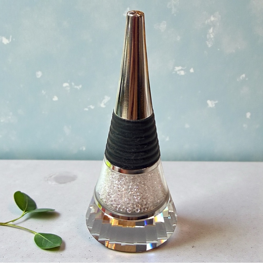 Swarovski Crystalline Bottle Stopper (EUC)